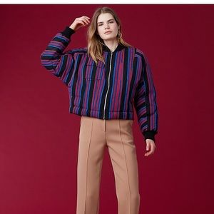 DVF Boxy Bomber Jacket